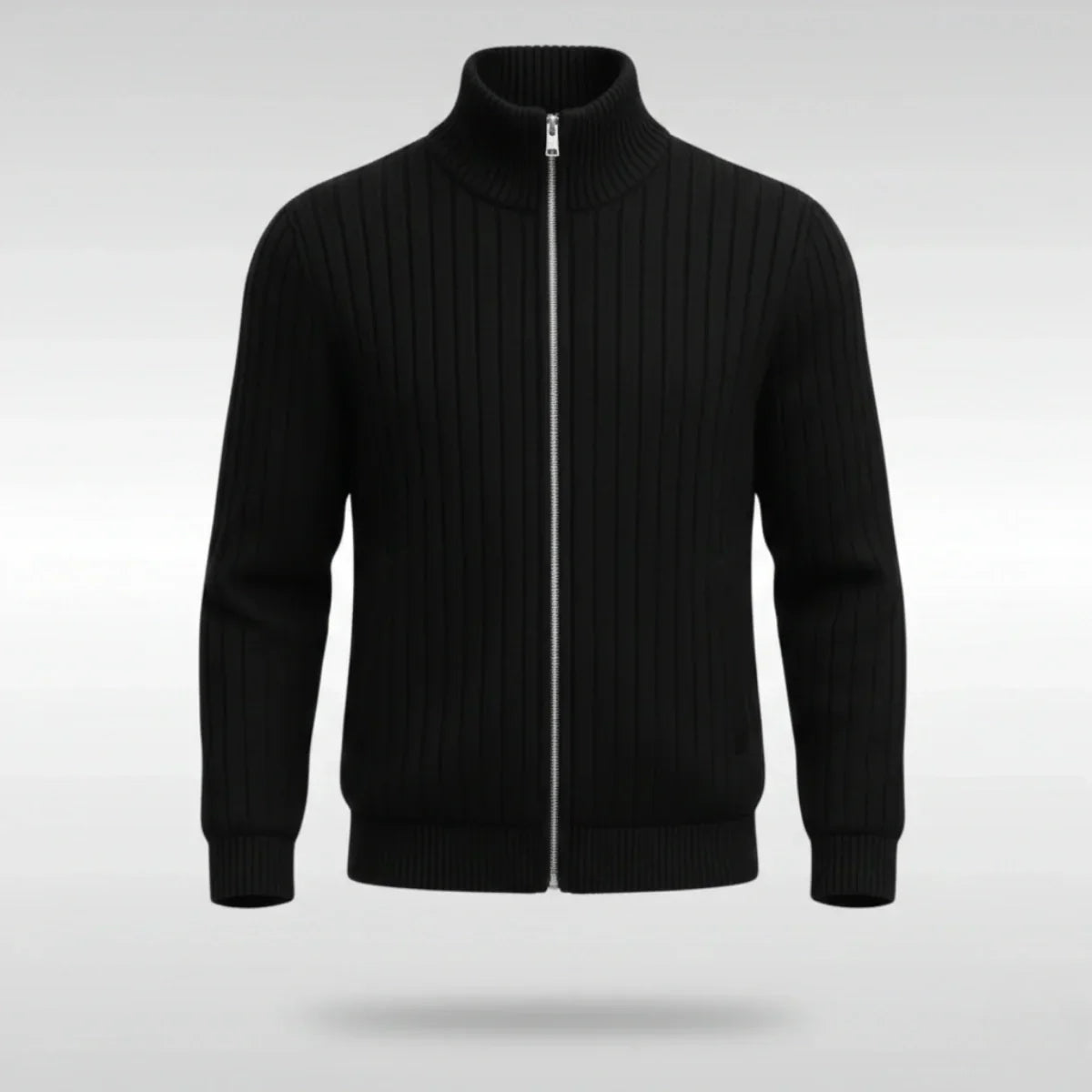 Sarttore | Elegante giacca classica con cerniera – RibbedWarm™