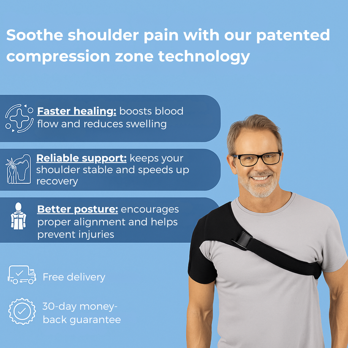 Sarttore | ErgoShoulder – Supporto e protezione ergonomici per la spalla