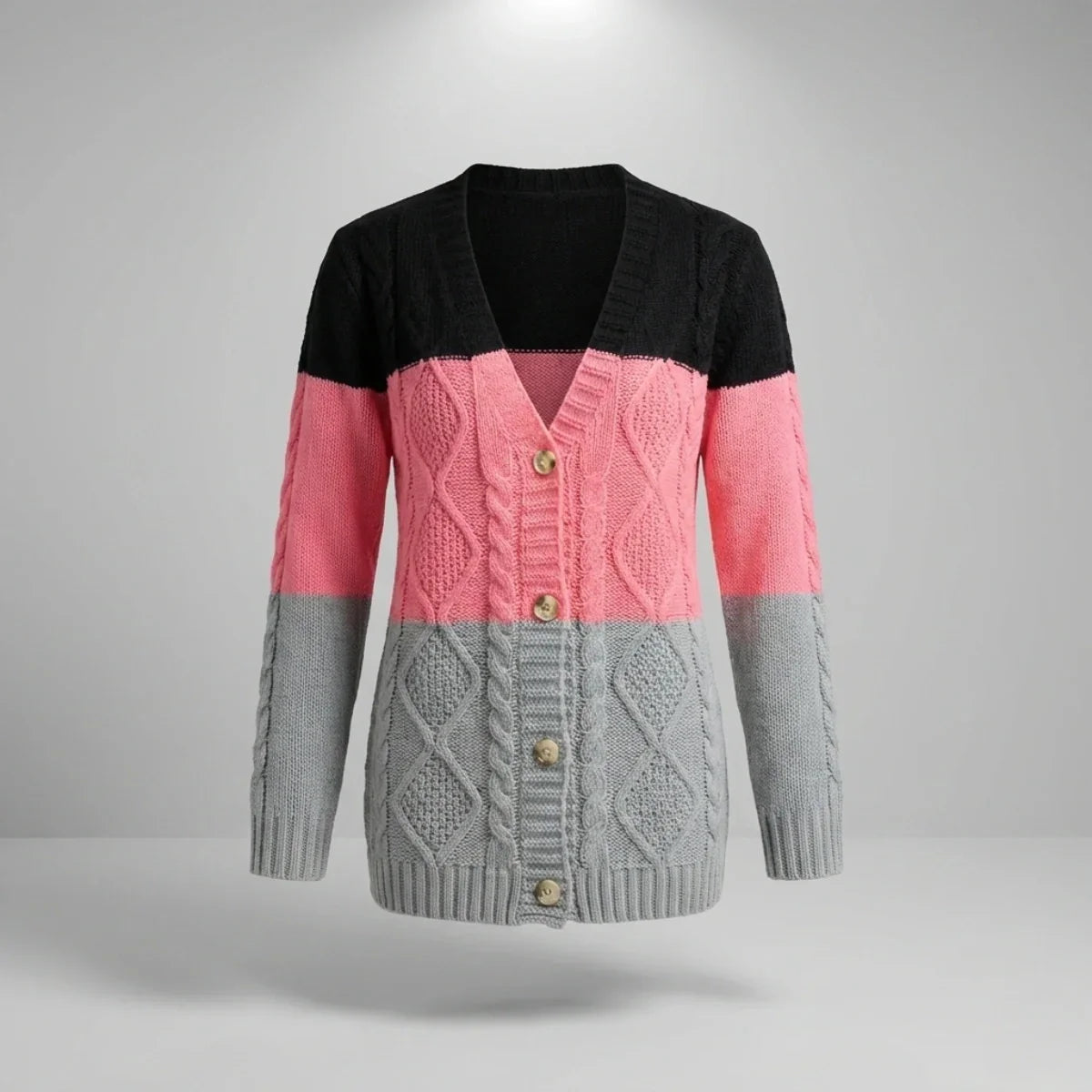 Sarttore | Cardigan a righe Allure™