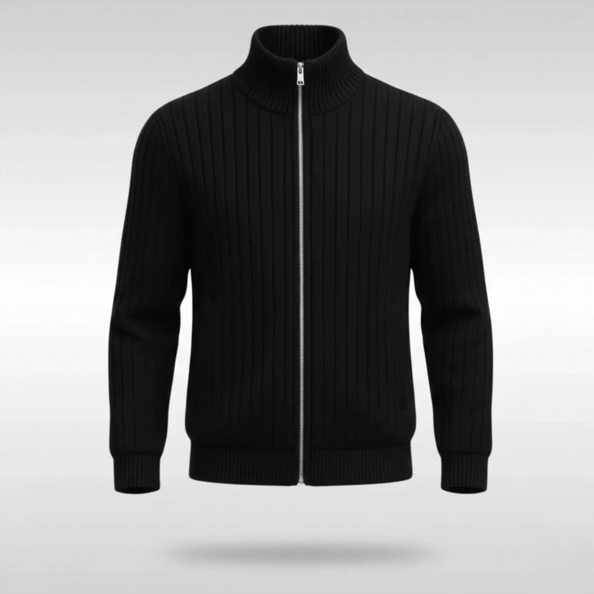 Sarttore | Elegante giacca classica con cerniera – RibbedWarm™
