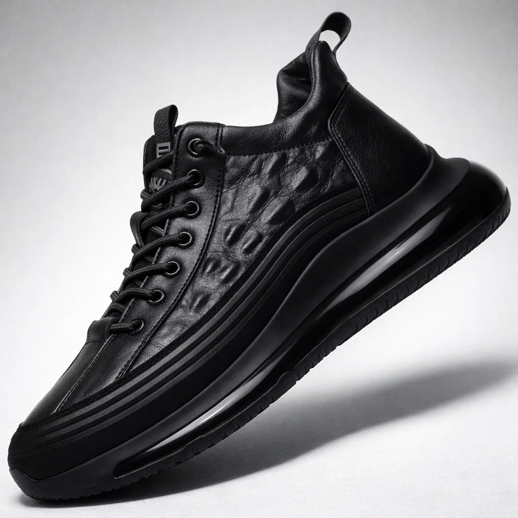 Sarttore | Scarpe casual da uomo con stampa coccodrillo e cuscinetto d’aria (stile italiano)