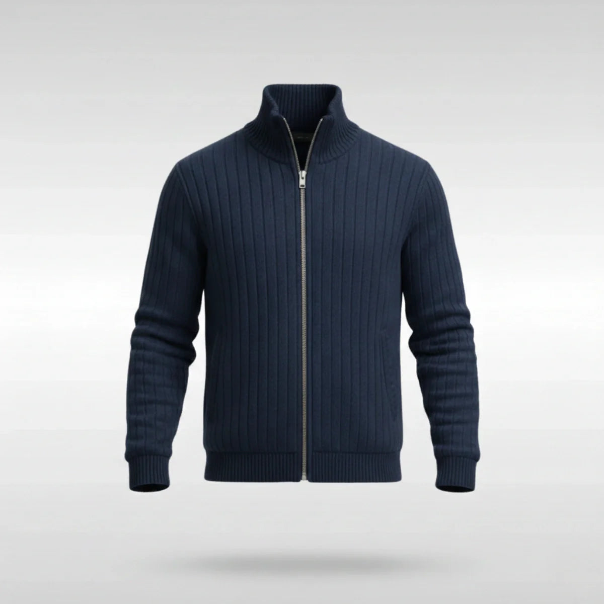 Sarttore | Elegante giacca classica con cerniera – RibbedWarm™