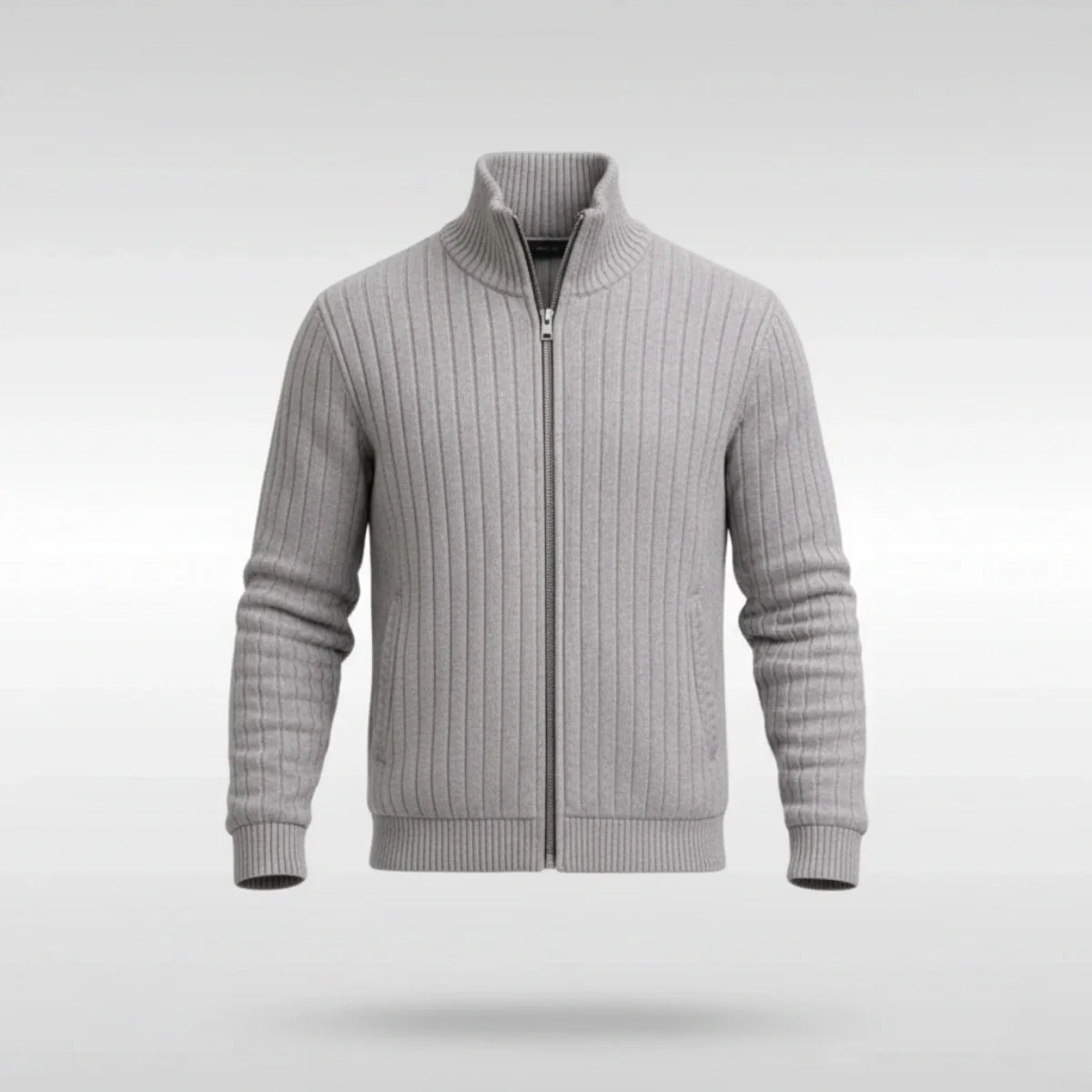 Sarttore | Elegante giacca classica con cerniera – RibbedWarm™