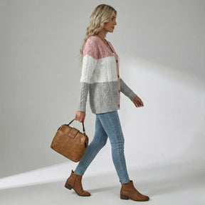 Sarttore | Cardigan a righe Allure™