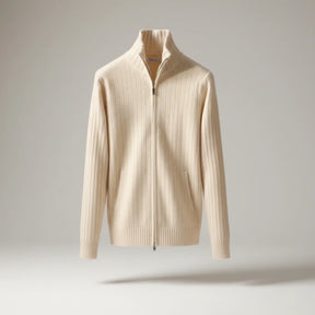 Sarttore | Elegante giacca classica con cerniera – RibbedWarm™