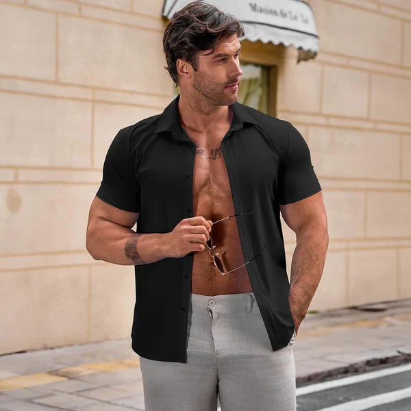 Camicia Slim Sarttore EasyFit™ | Stile e Comfort con Tecnologia Stretch 4D