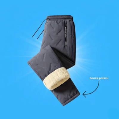 ThermSarttore™ | Pantaloni Termici in Pile Ultra-Caldi per l’Inverno
