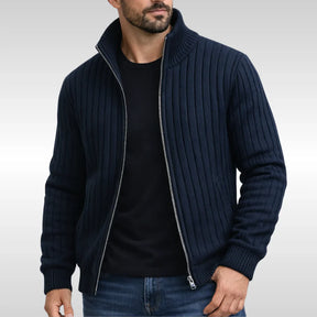 Sarttore | Elegante giacca classica con cerniera – RibbedWarm™