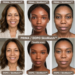 Sarttore | Fondotinta intelligente – Pennello integrato e pigmenti adattivi – SkinMatch™
