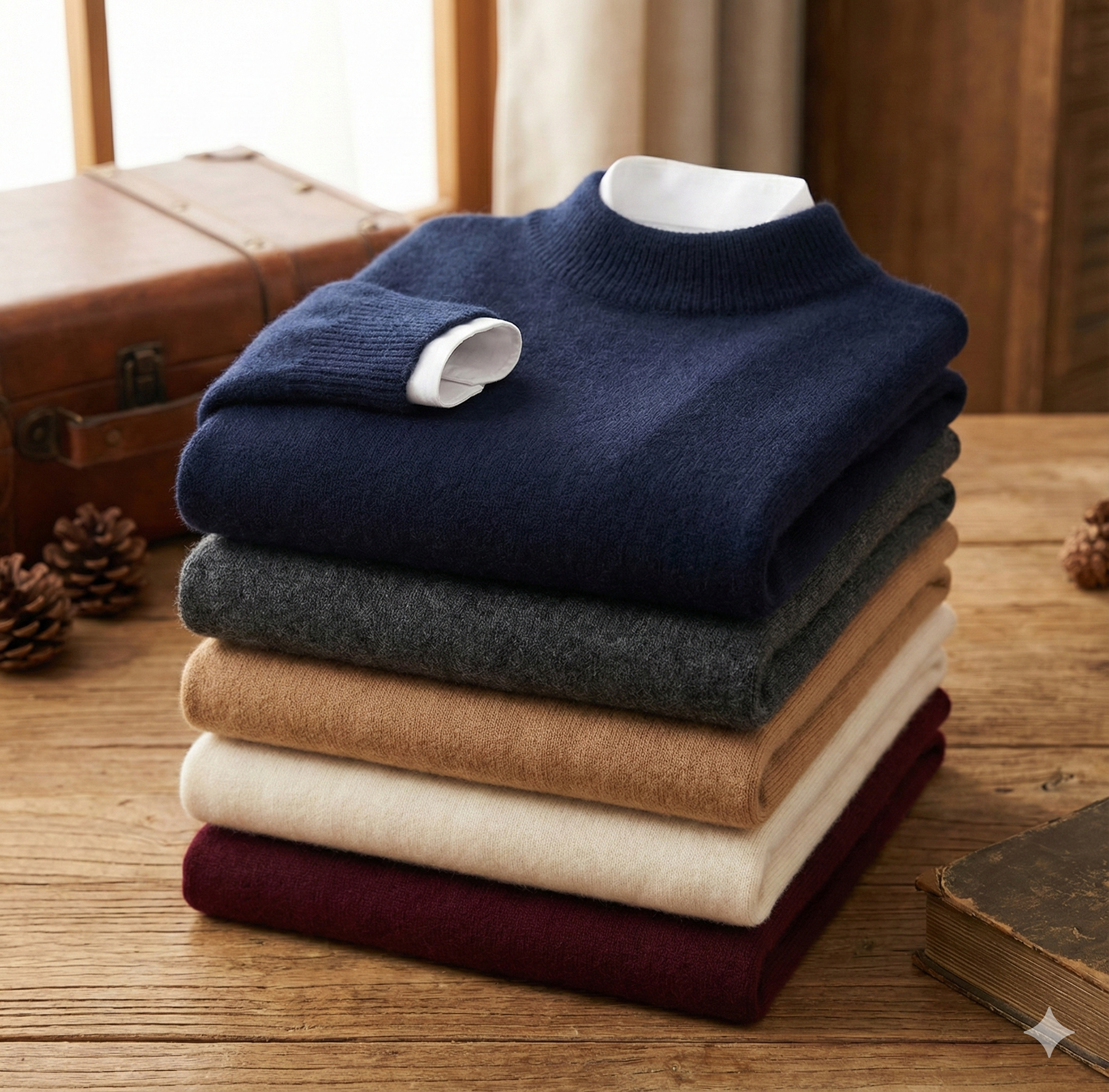 Sarttore | Maglione Arlington in cashmere LuxeSoft™