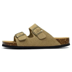 Suede Light Brown Sandals - Maibulun™