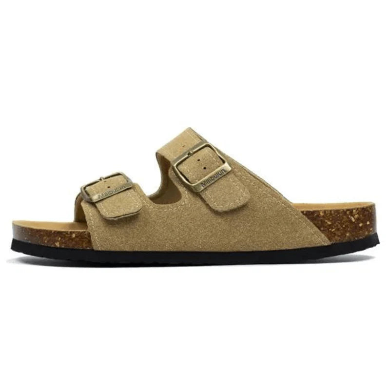 Suede Light Brown Sandals - Maibulun™