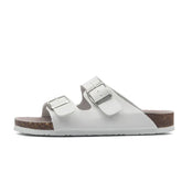 White Leather Sandals – Maibulun™