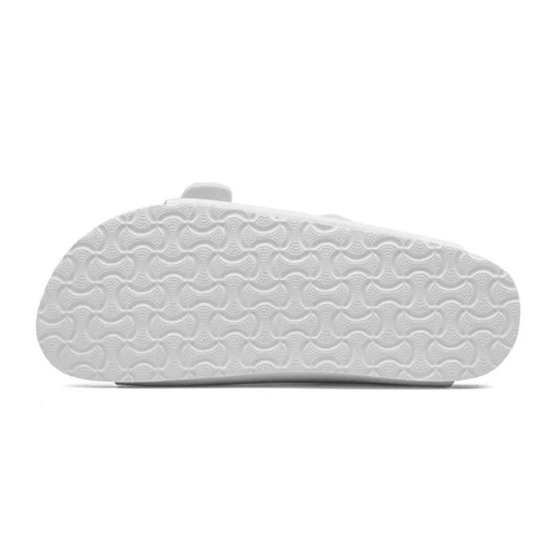 White Leather Sandals – Maibulun™