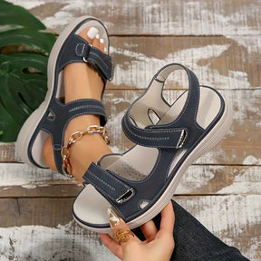 Sarttore | Sandali Comodi da Donna con Velcro ActiveStep™