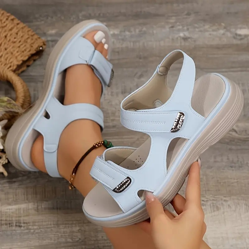 Sarttore | Sandali Comodi da Donna con Velcro ActiveStep™