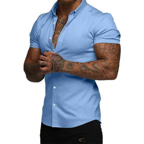 Camicia Slim Sarttore EasyFit™ | Stile e Comfort con Tecnologia Stretch 4D