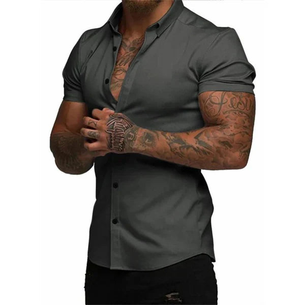 Camicia Slim Sarttore EasyFit™ | Stile e Comfort con Tecnologia Stretch 4D