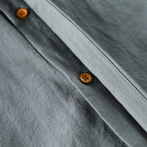Sarttore | Camicia con Collo alla Coreana Osaka™